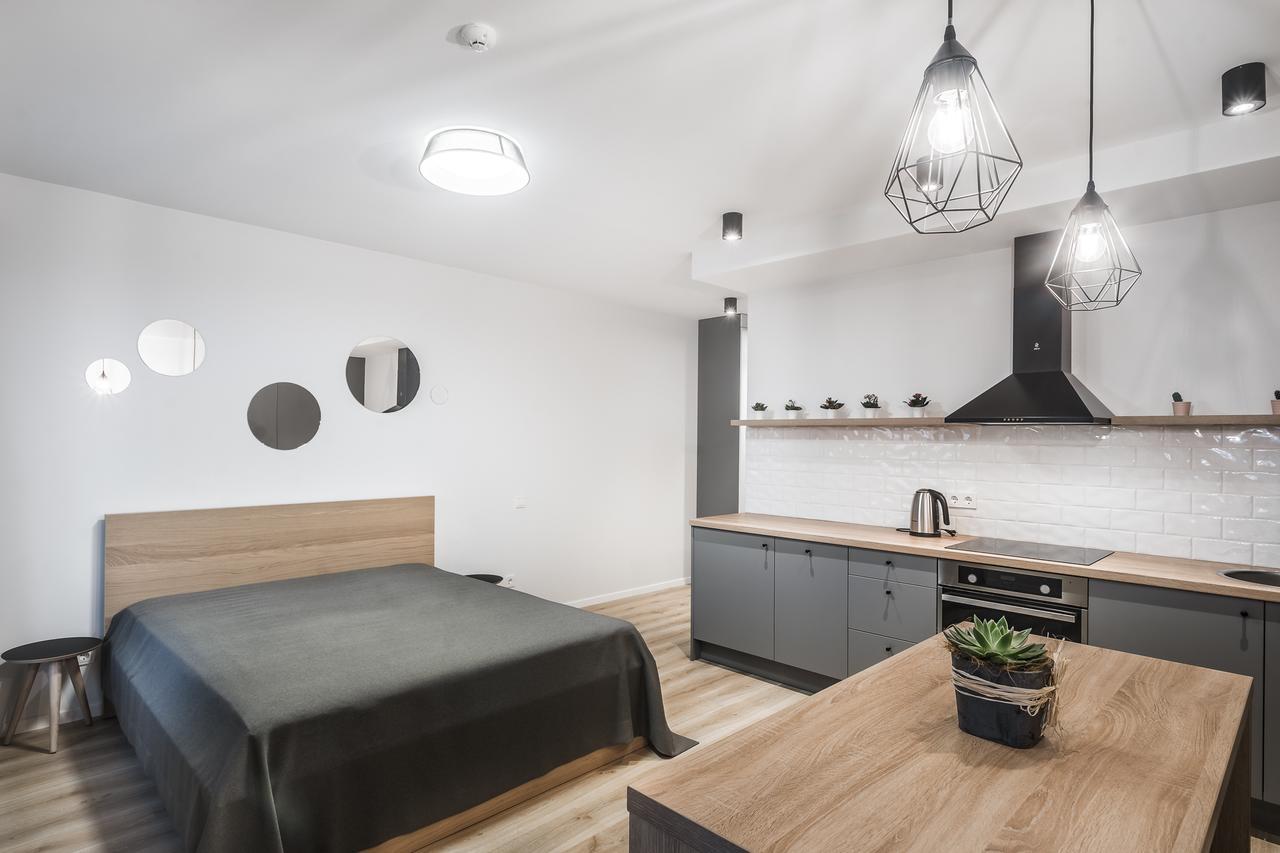 Uptown Studio Apartment فيلنيوس المظهر الخارجي الصورة