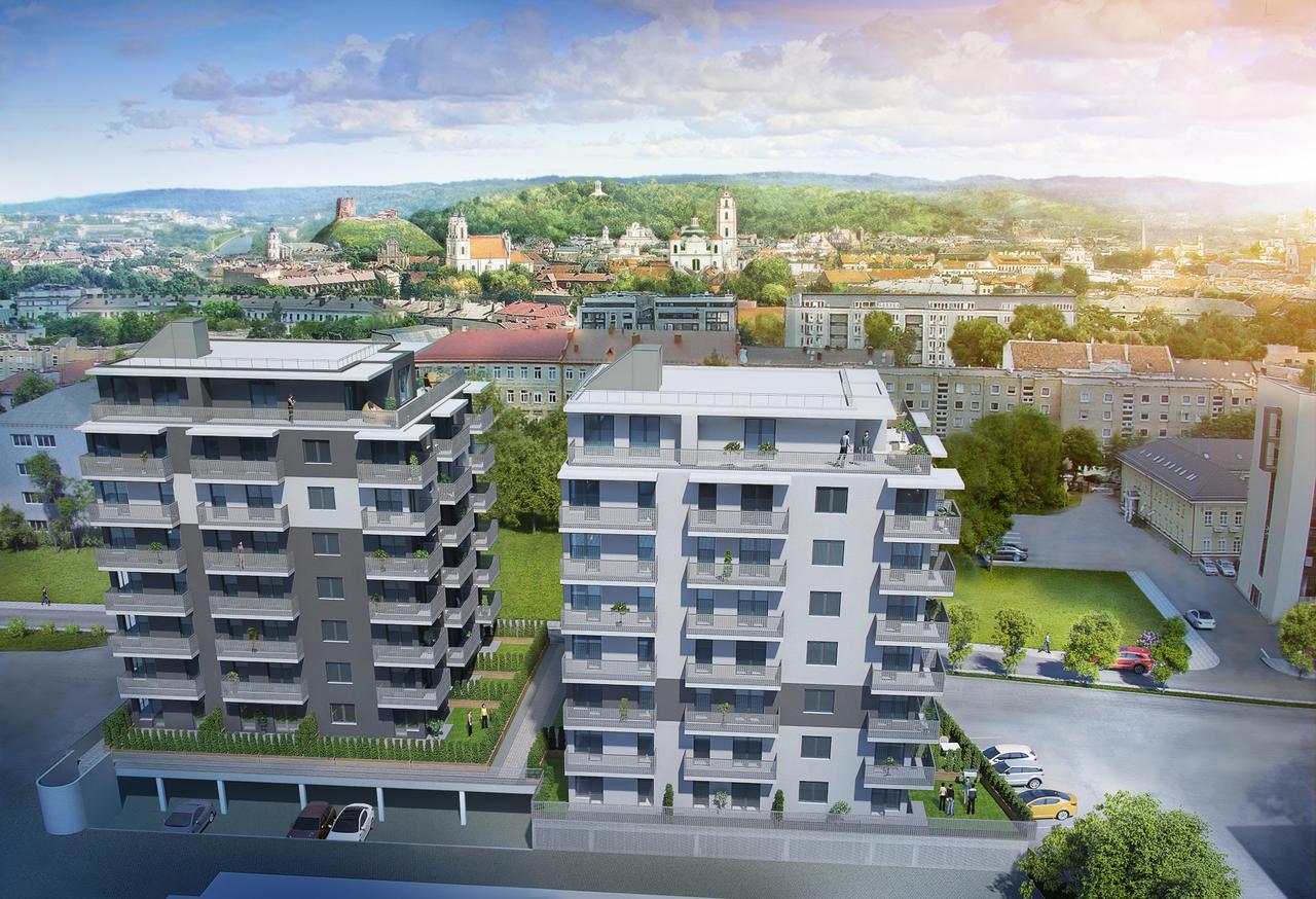 Uptown Studio Apartment فيلنيوس المظهر الخارجي الصورة